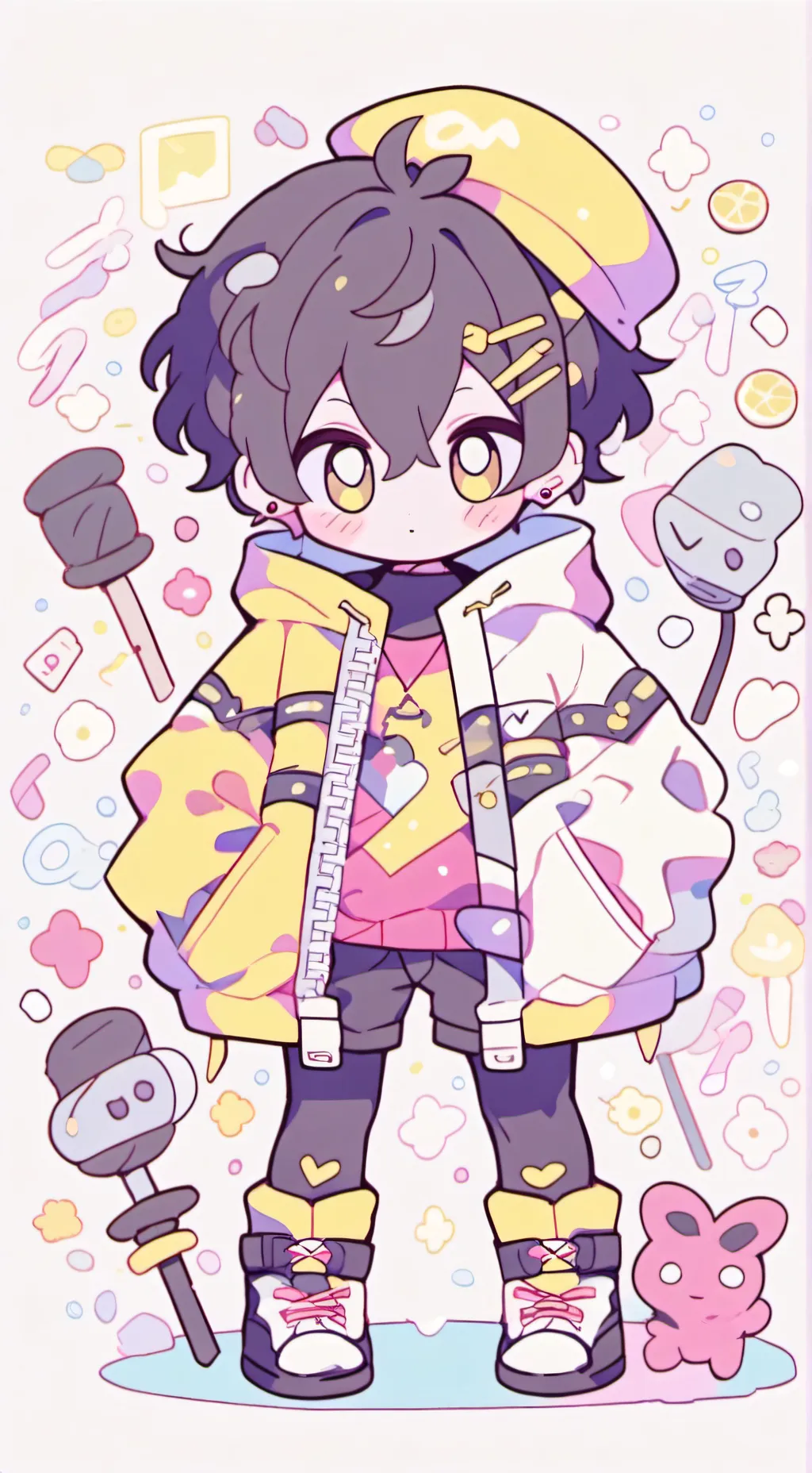 ai character: a.u de forsaken background