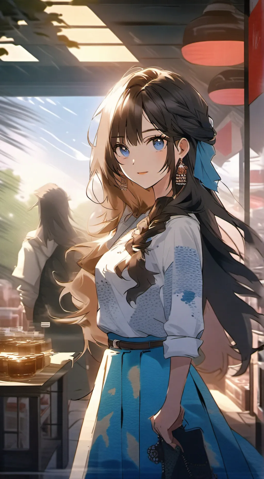 ai character: pick me classmate background