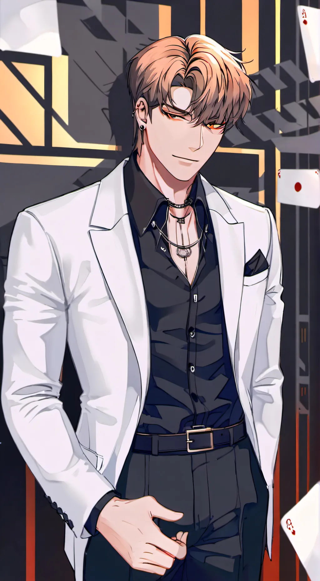 ai character: Aaron background