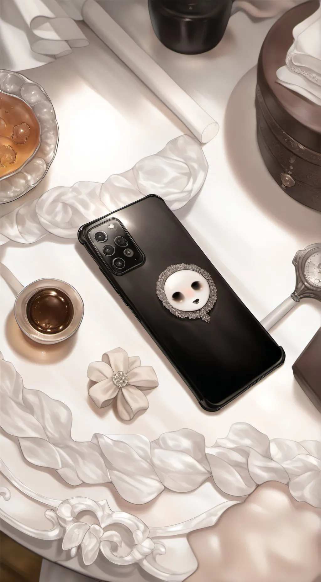 ai character: Wednesday's new cp background