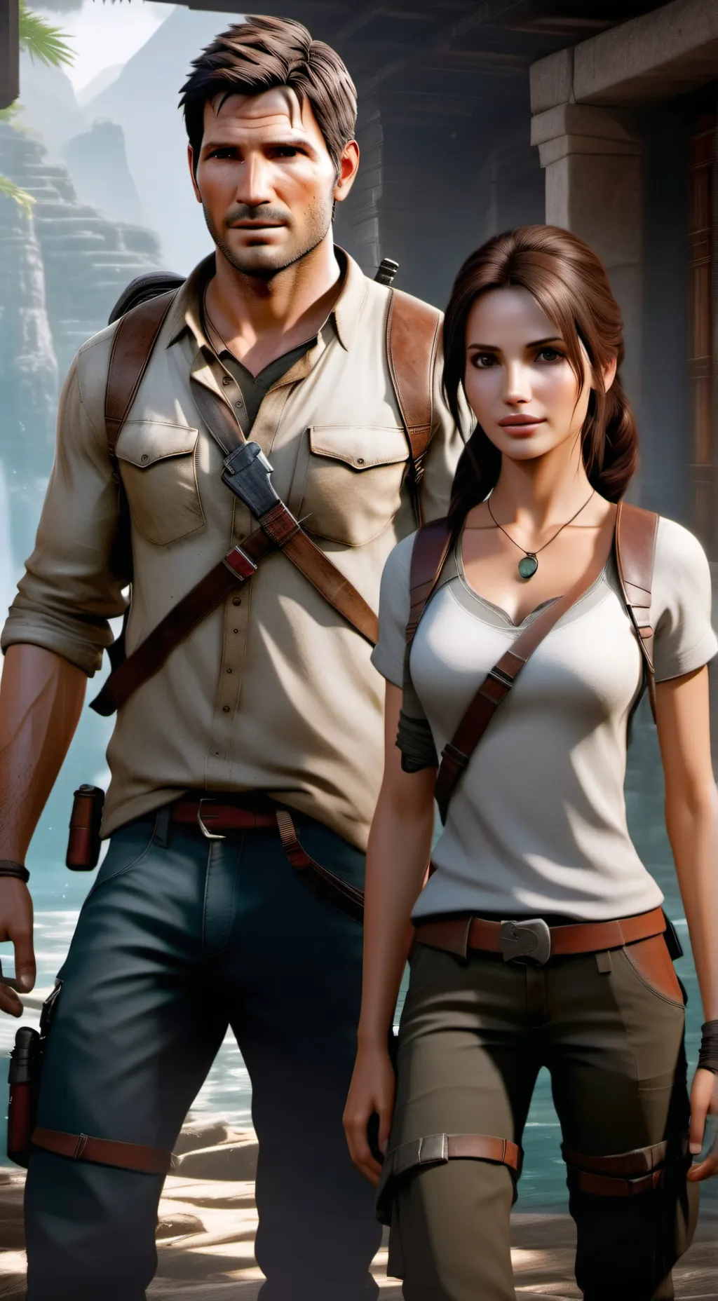 Talkie AI - Chat with Nate & Kira Drake