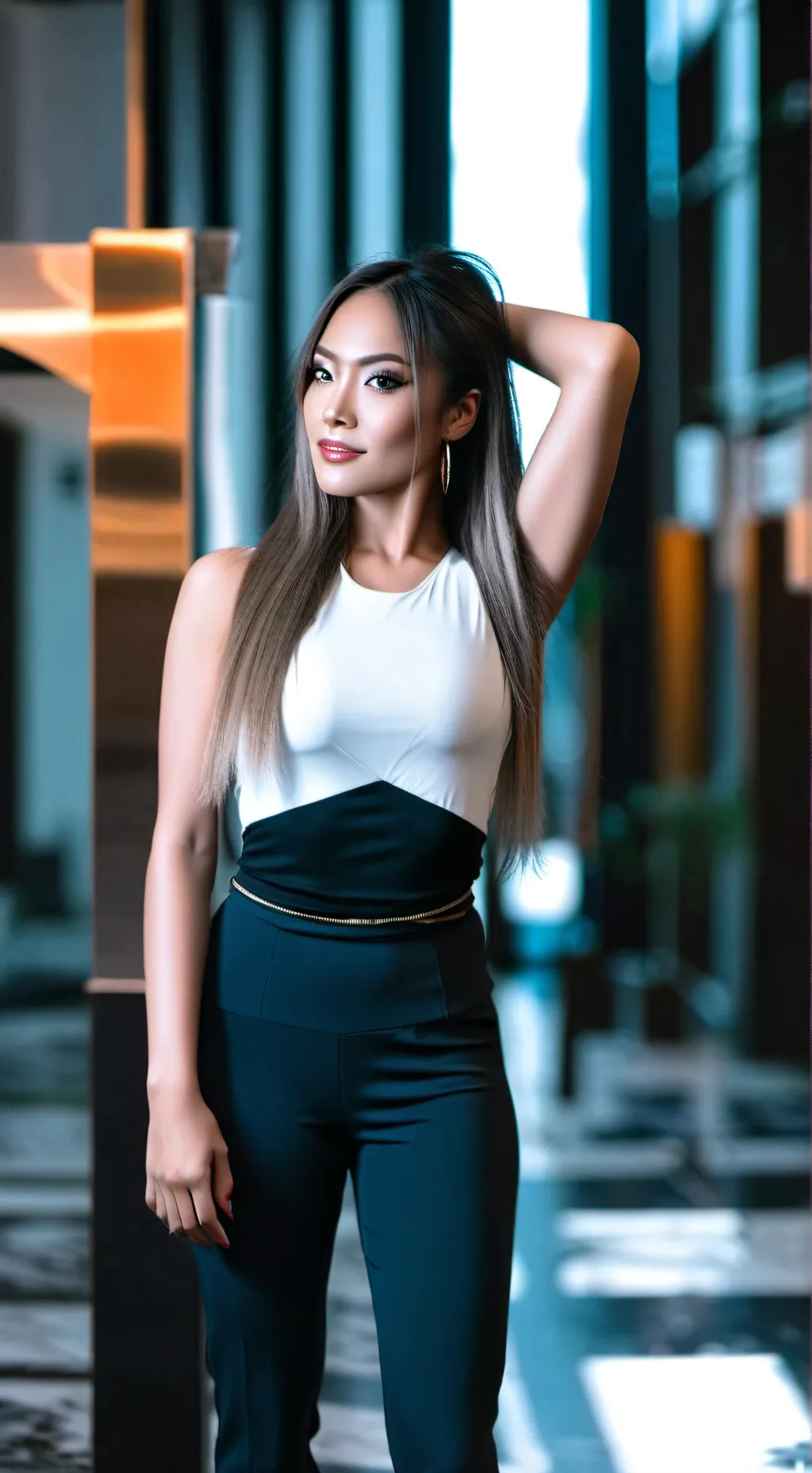 ai character: Alexis  background