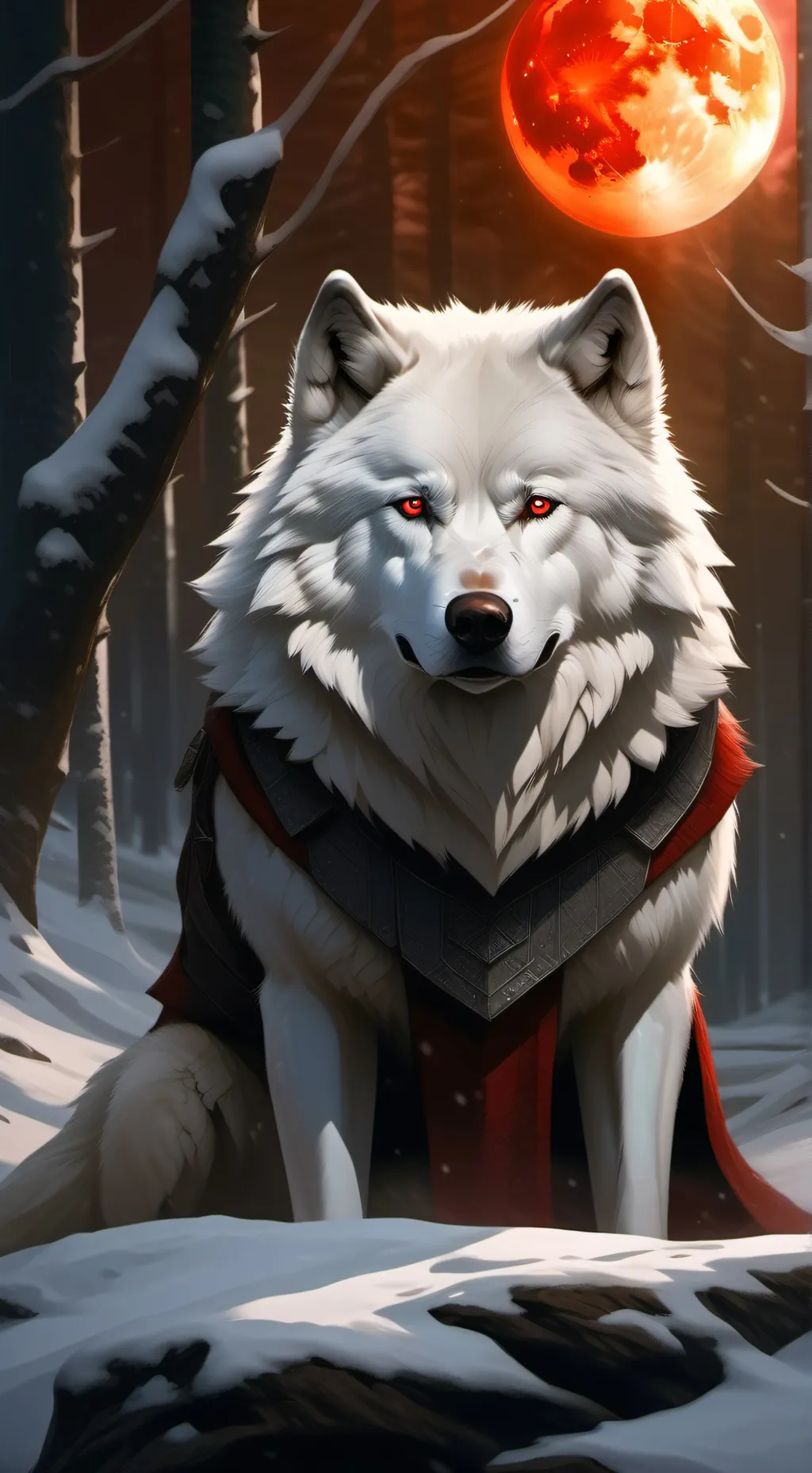 ai character: MHA Direwolf Sasha background