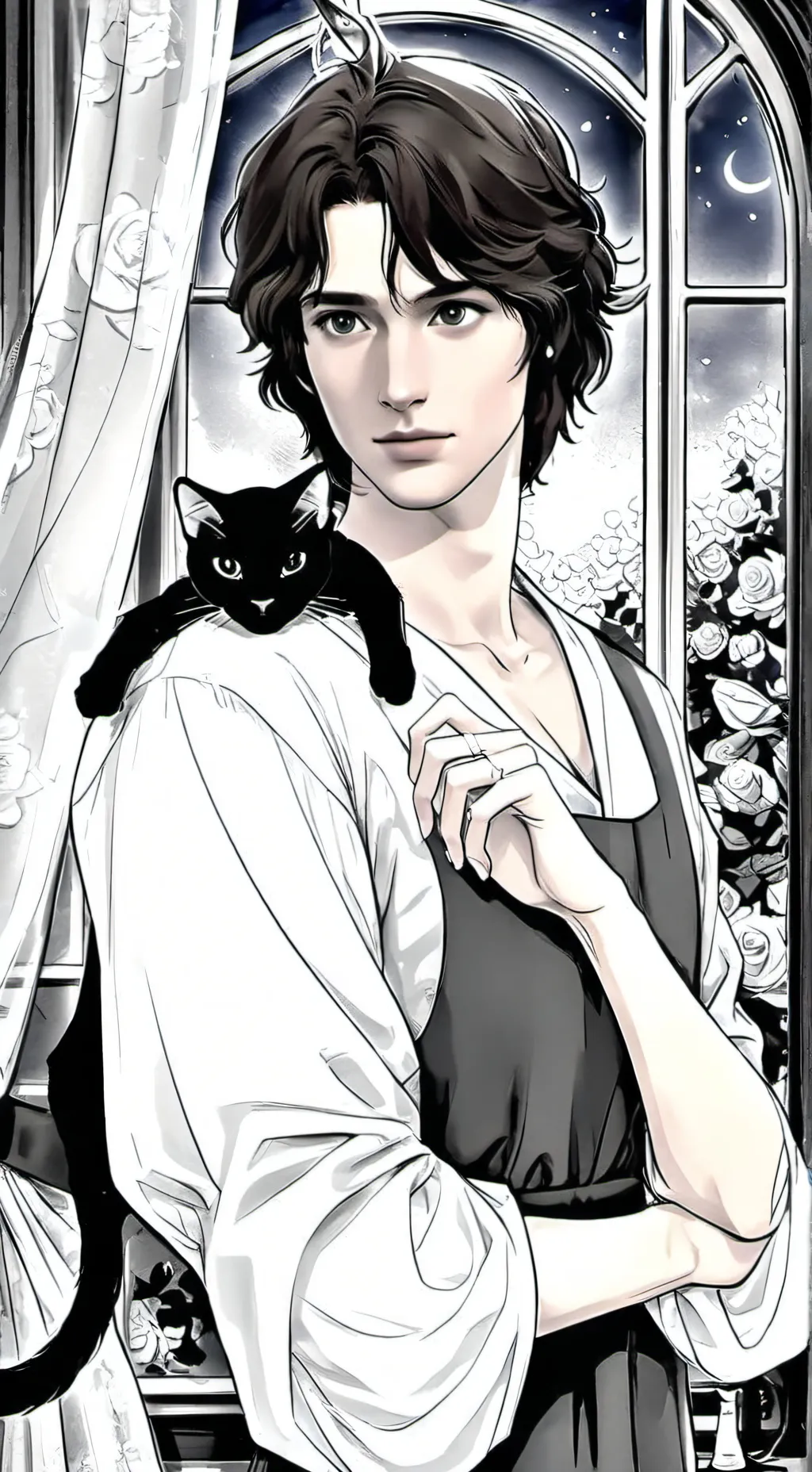 ai character: •°Alexander°• background