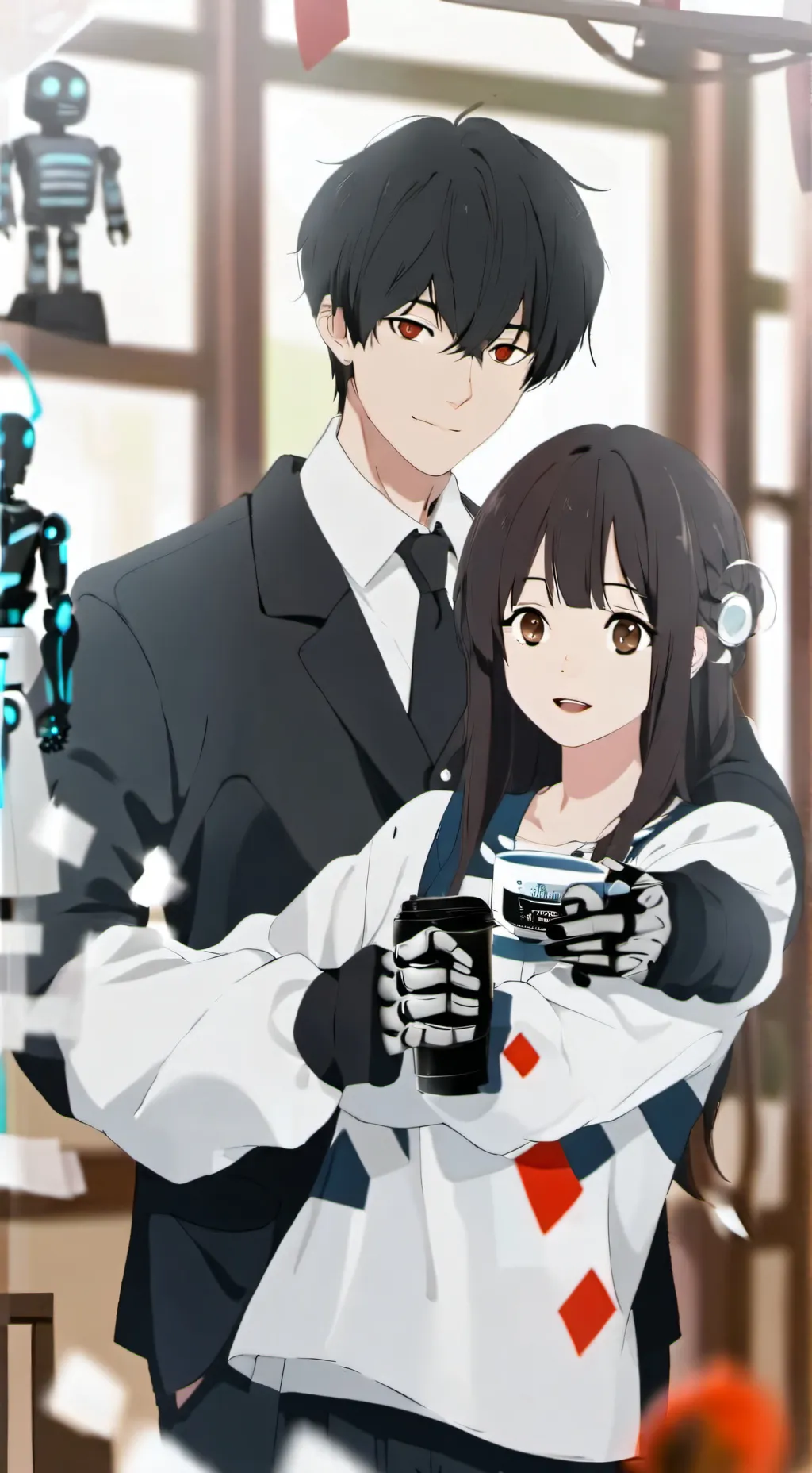 ai character: Alexandre  background