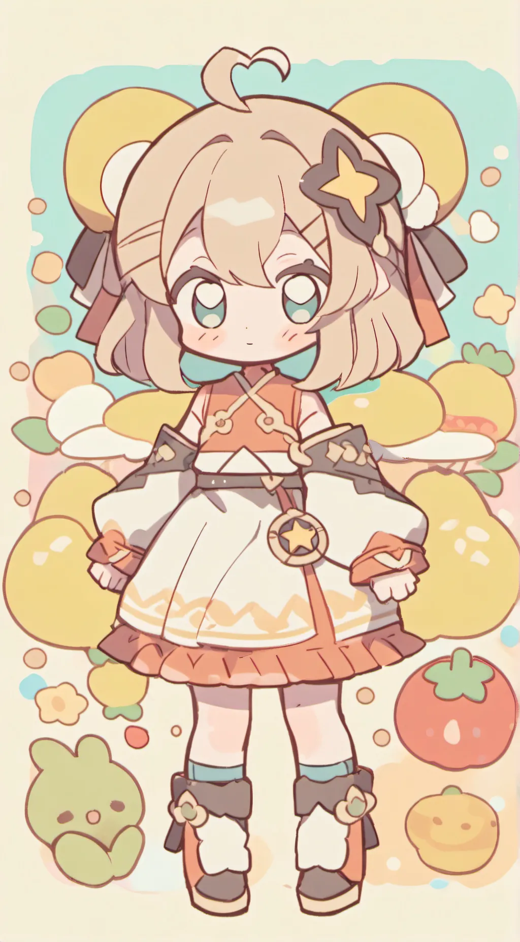 ai character: lily (ur daughter) background