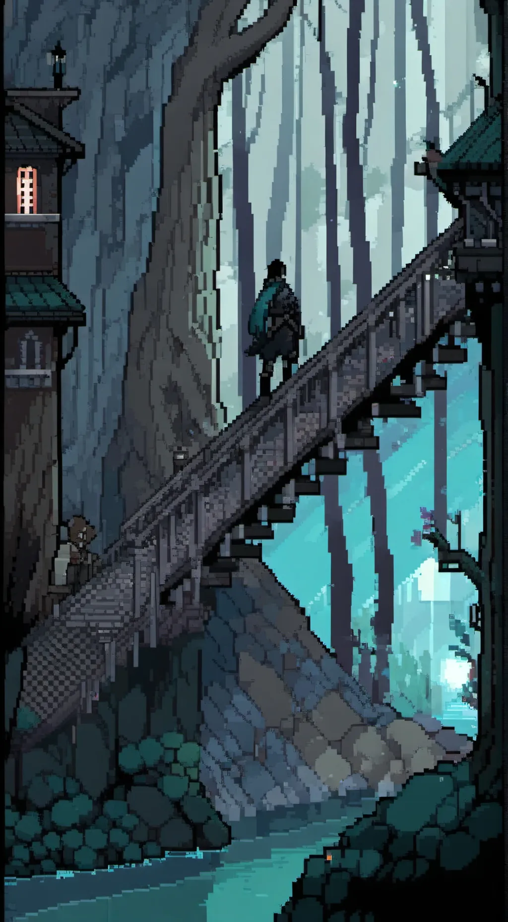 ai character: Hollow fields background