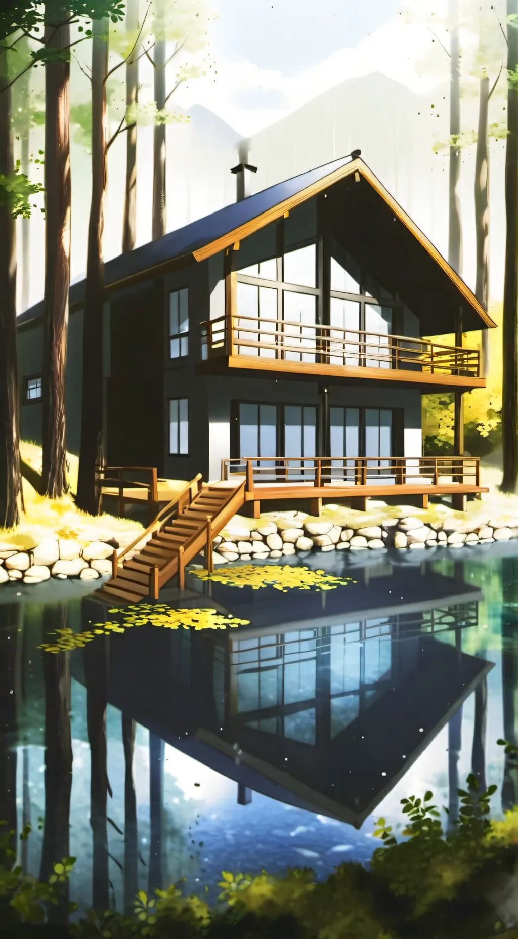 ai character: Family trip :( background