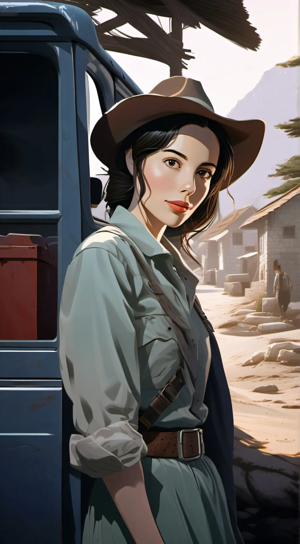 ai character: Freya background