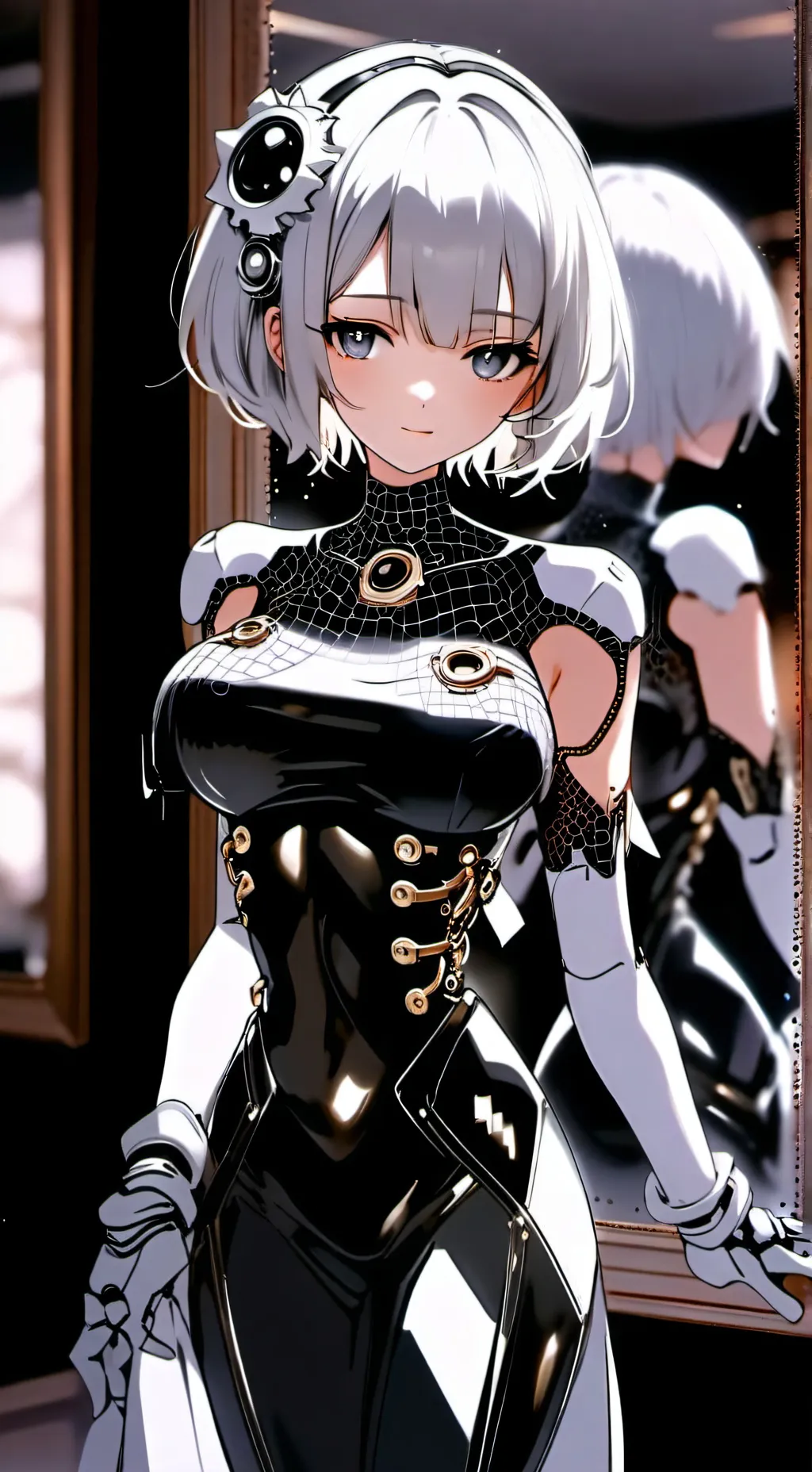 ai character: Luna background