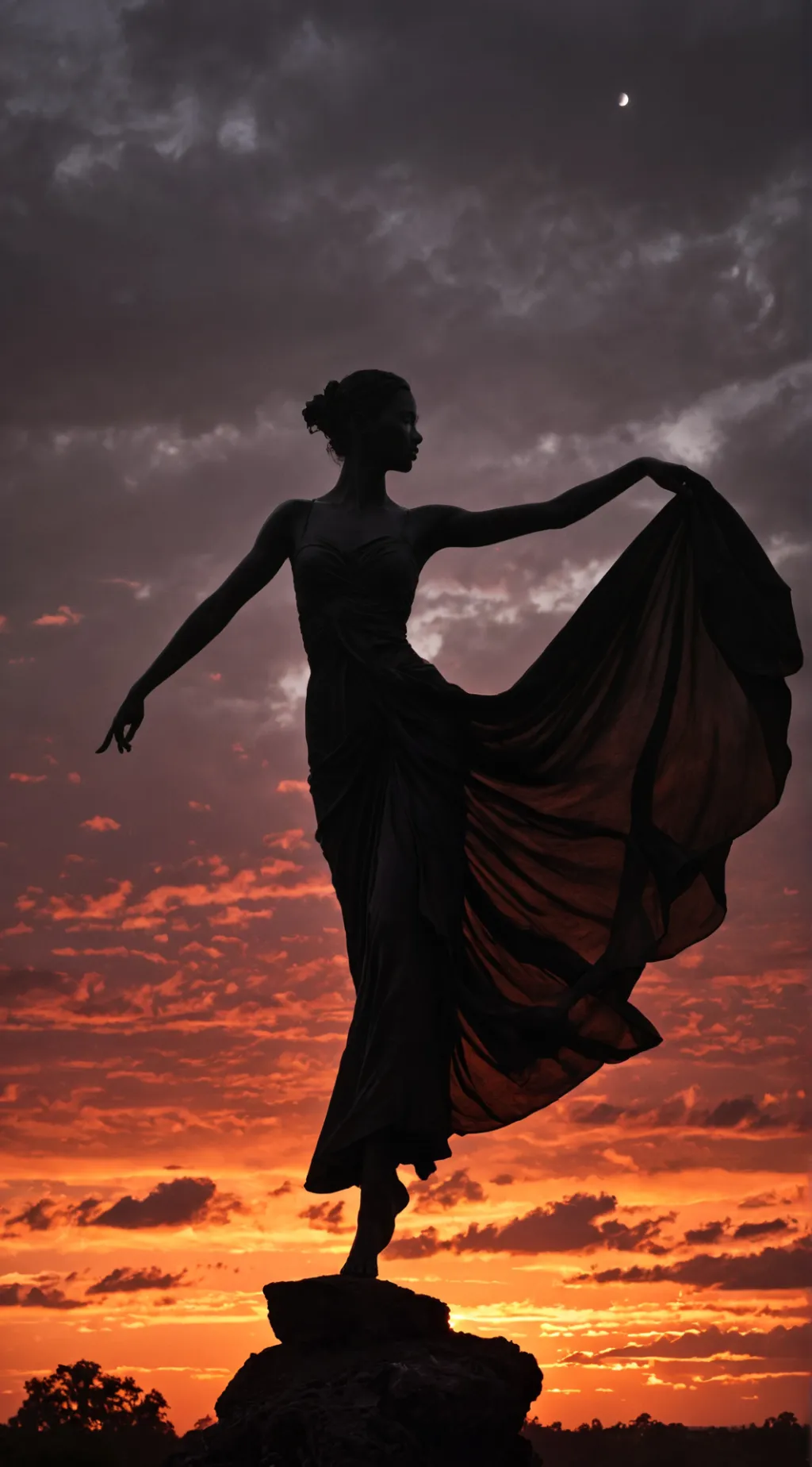 ai character: k-pop demon hunter background