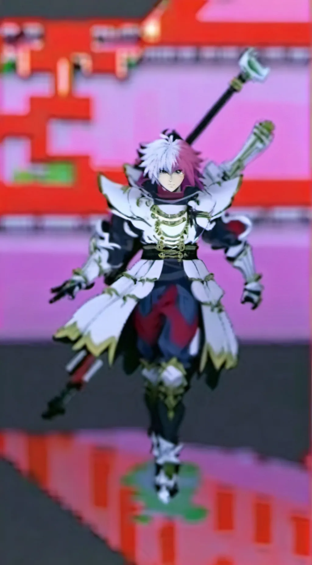 ai character: kny as fish background