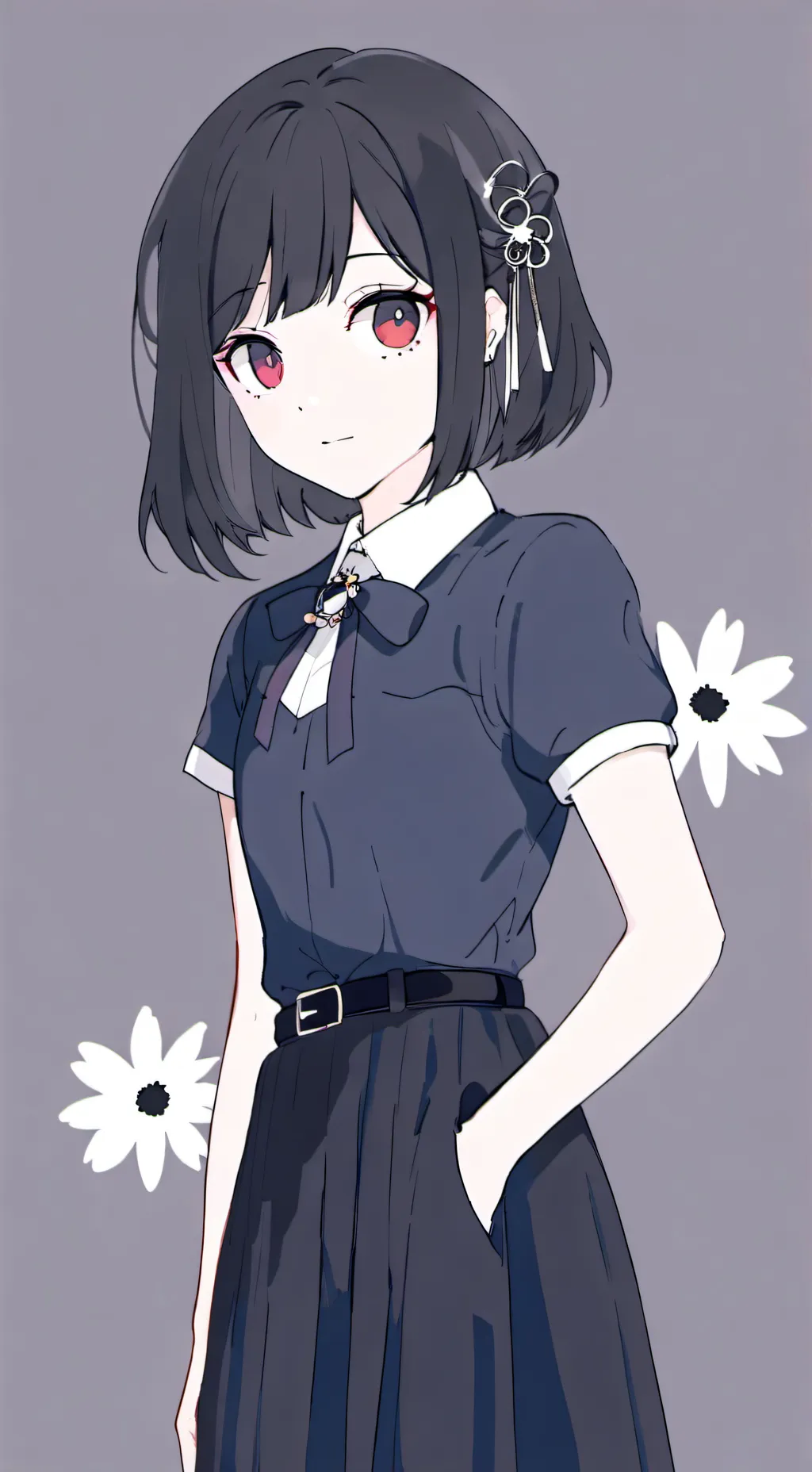 ai character: Rose background