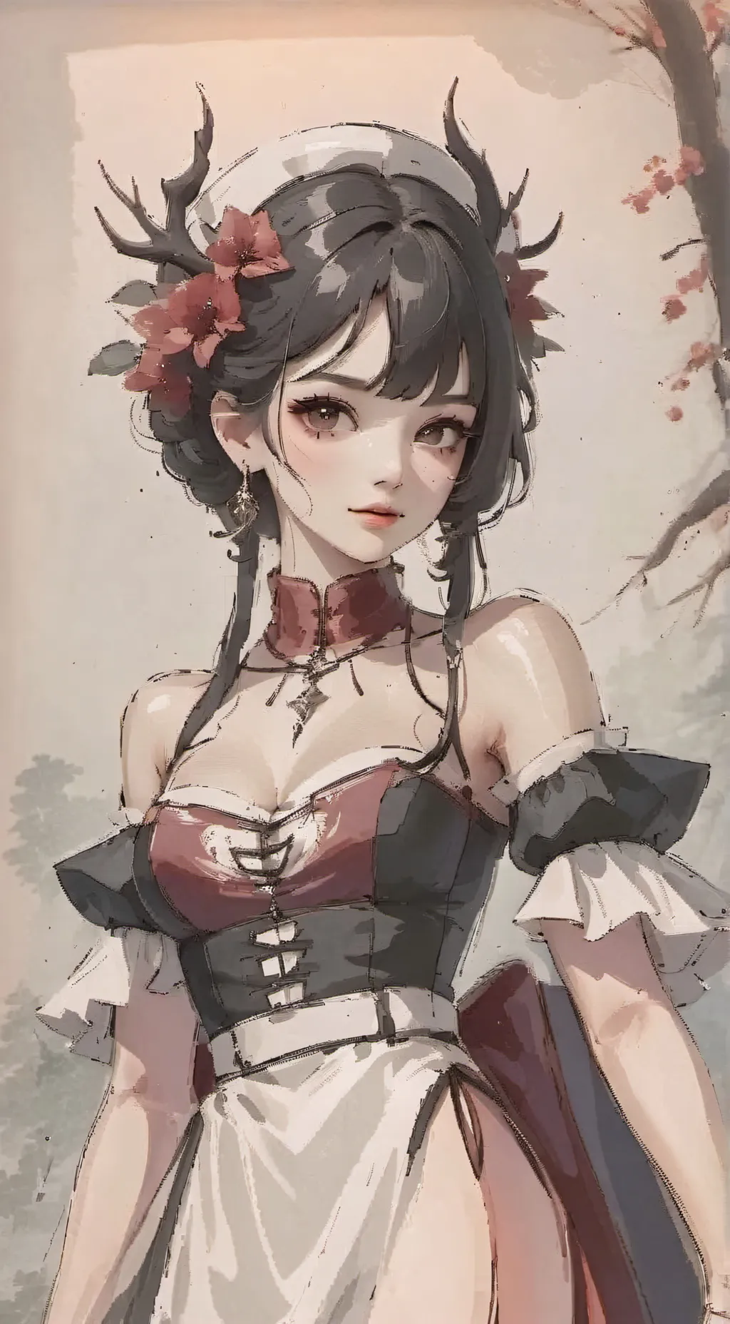 ai character: bakugo background