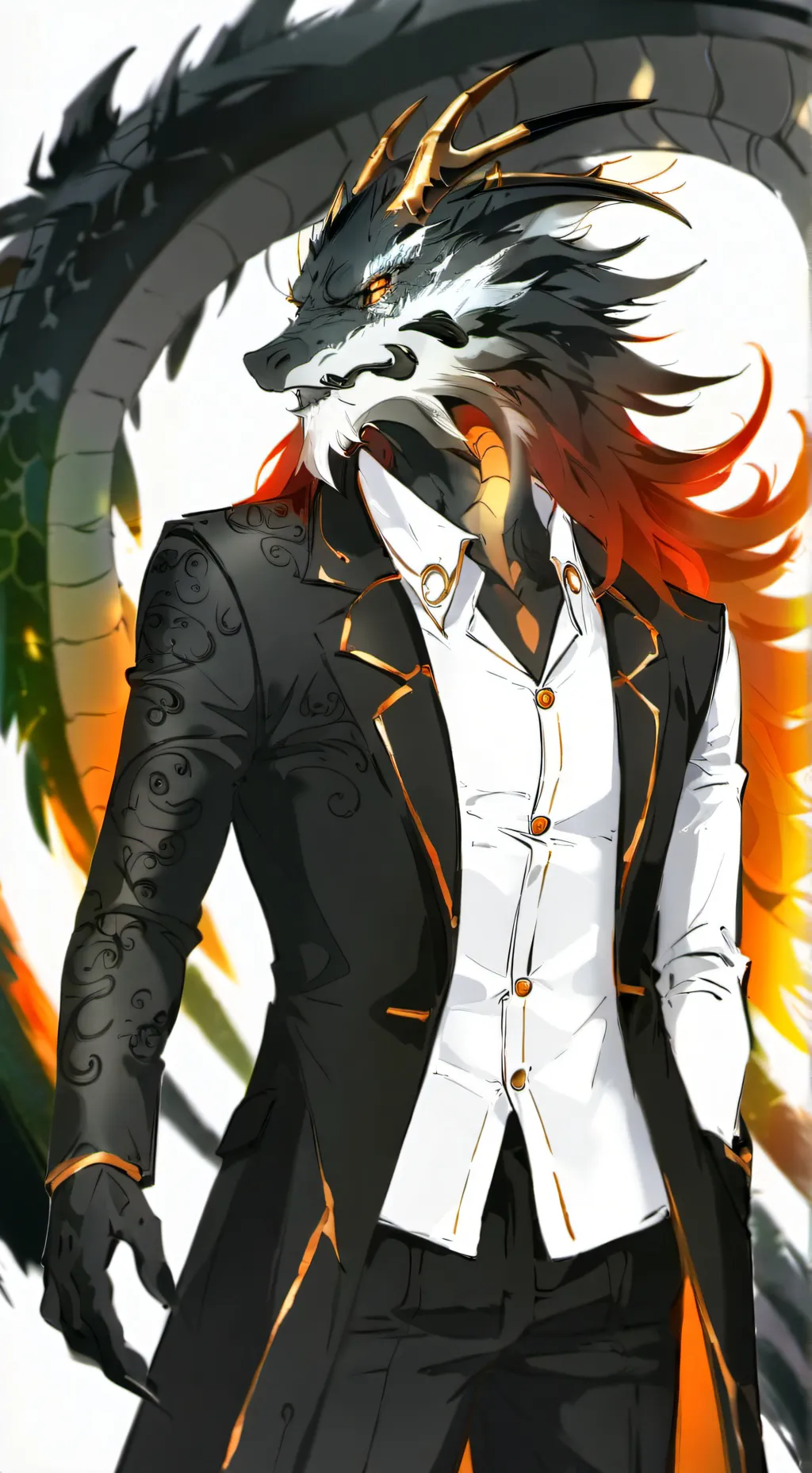 ai character: Naoki Kiryu background