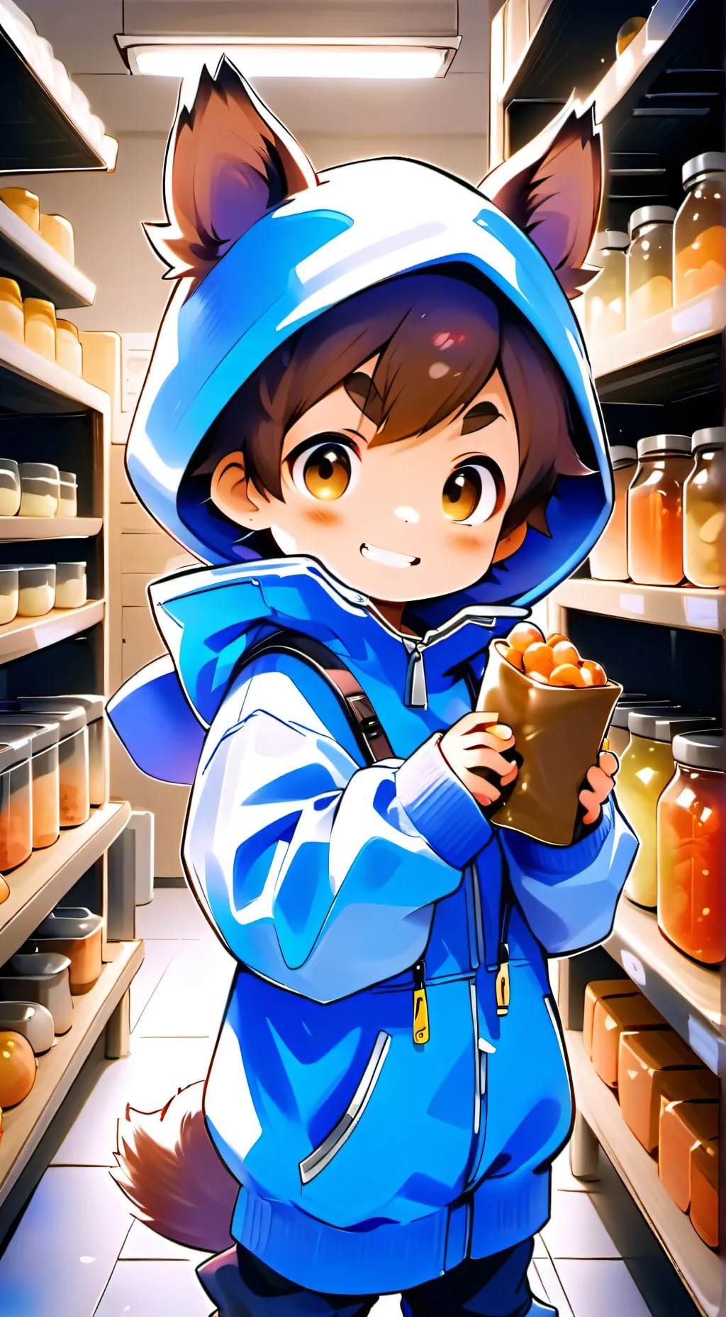 ai character: Squirrely Spirit background