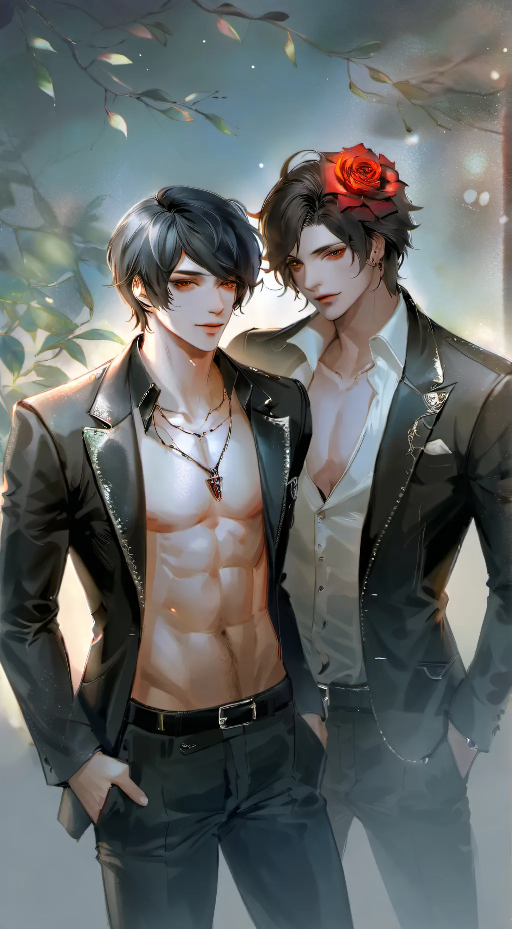 ai character: THE TERRIBLE TWO😉 background