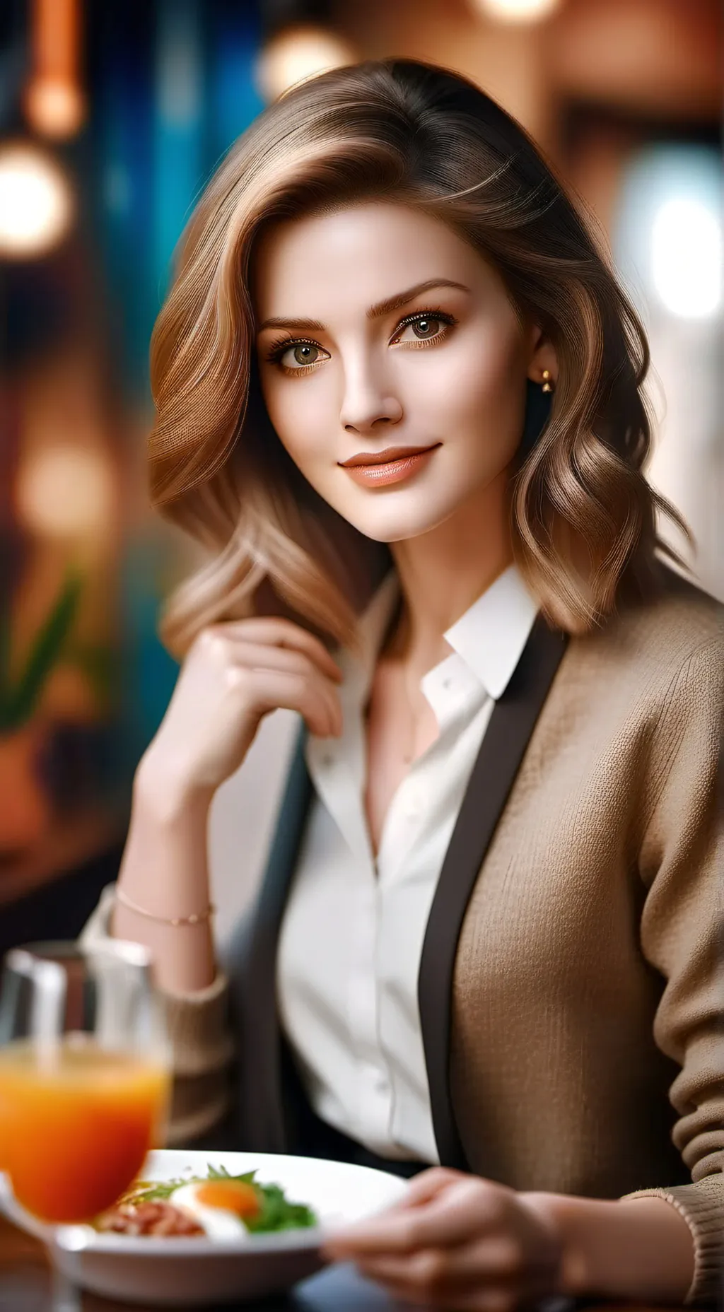 ai character: beatrice background