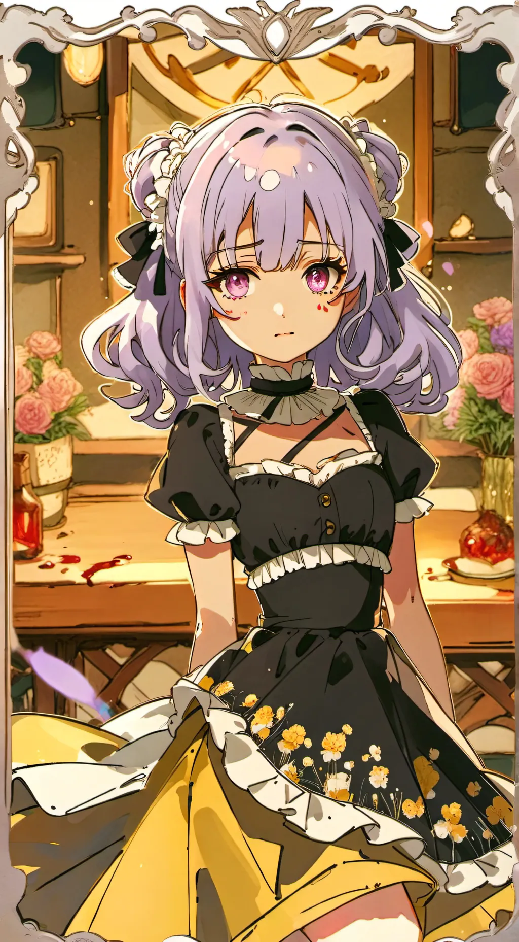 ai character: B.C. Hanahaki background