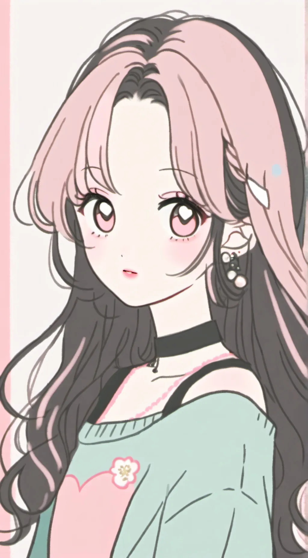 ai character: Miley. background