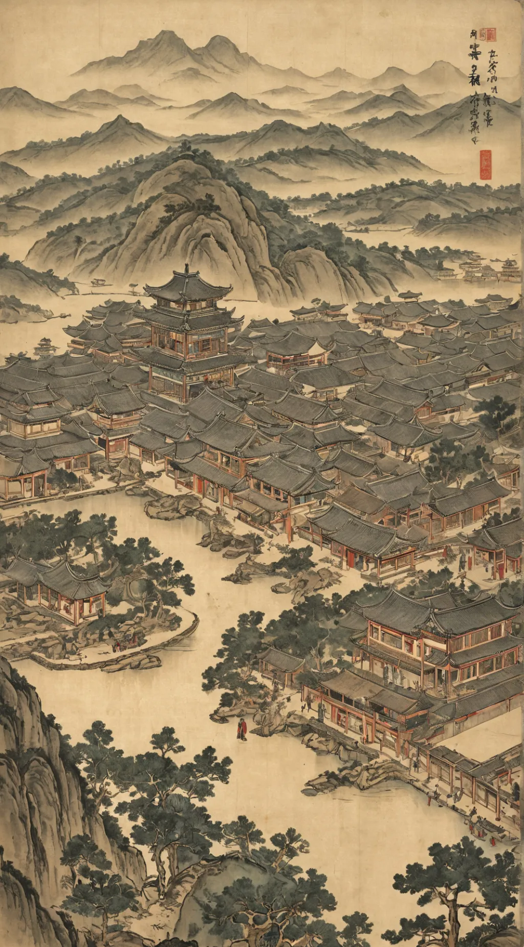 ai character: Mei Lin background