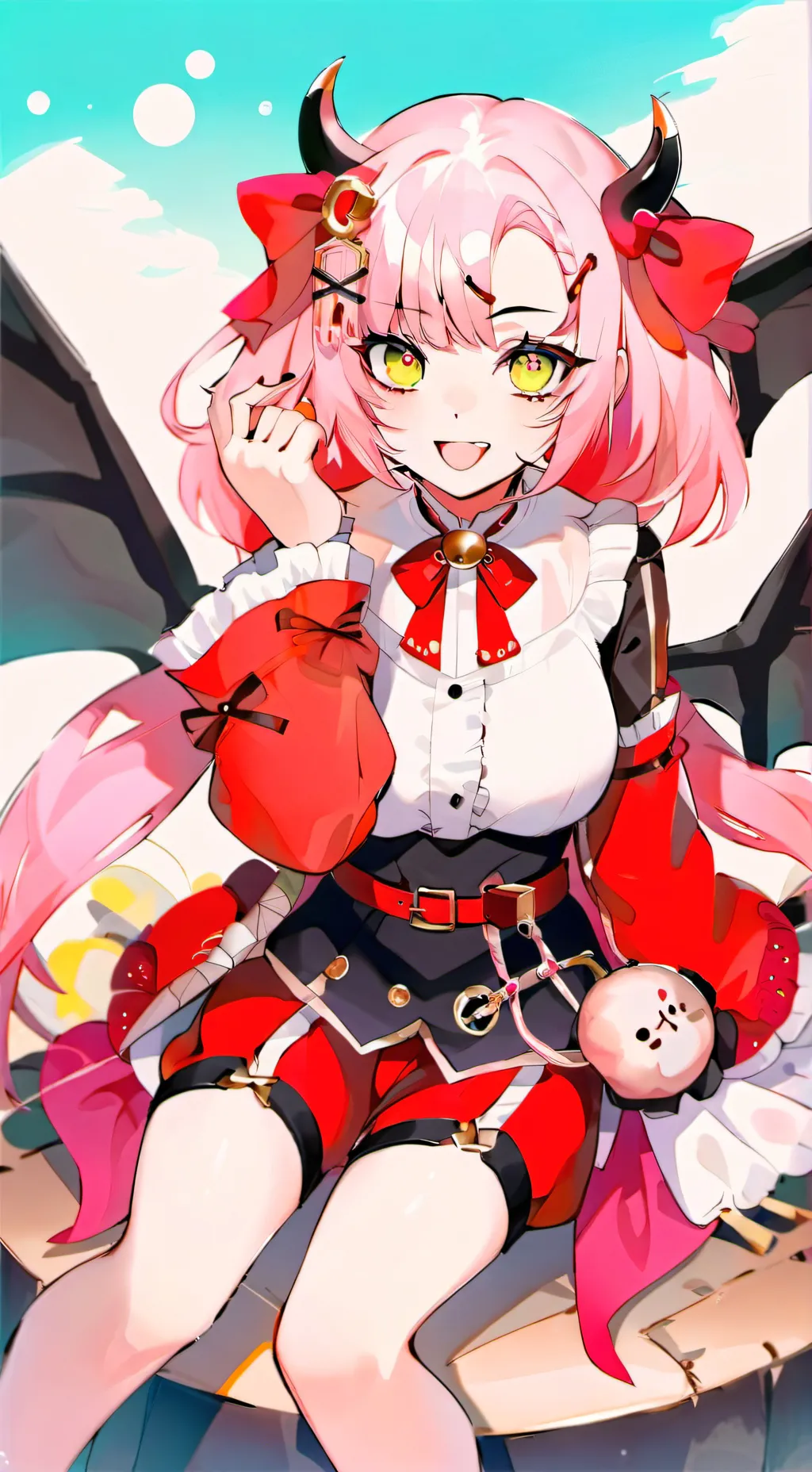 ai character: Yui Sakura background