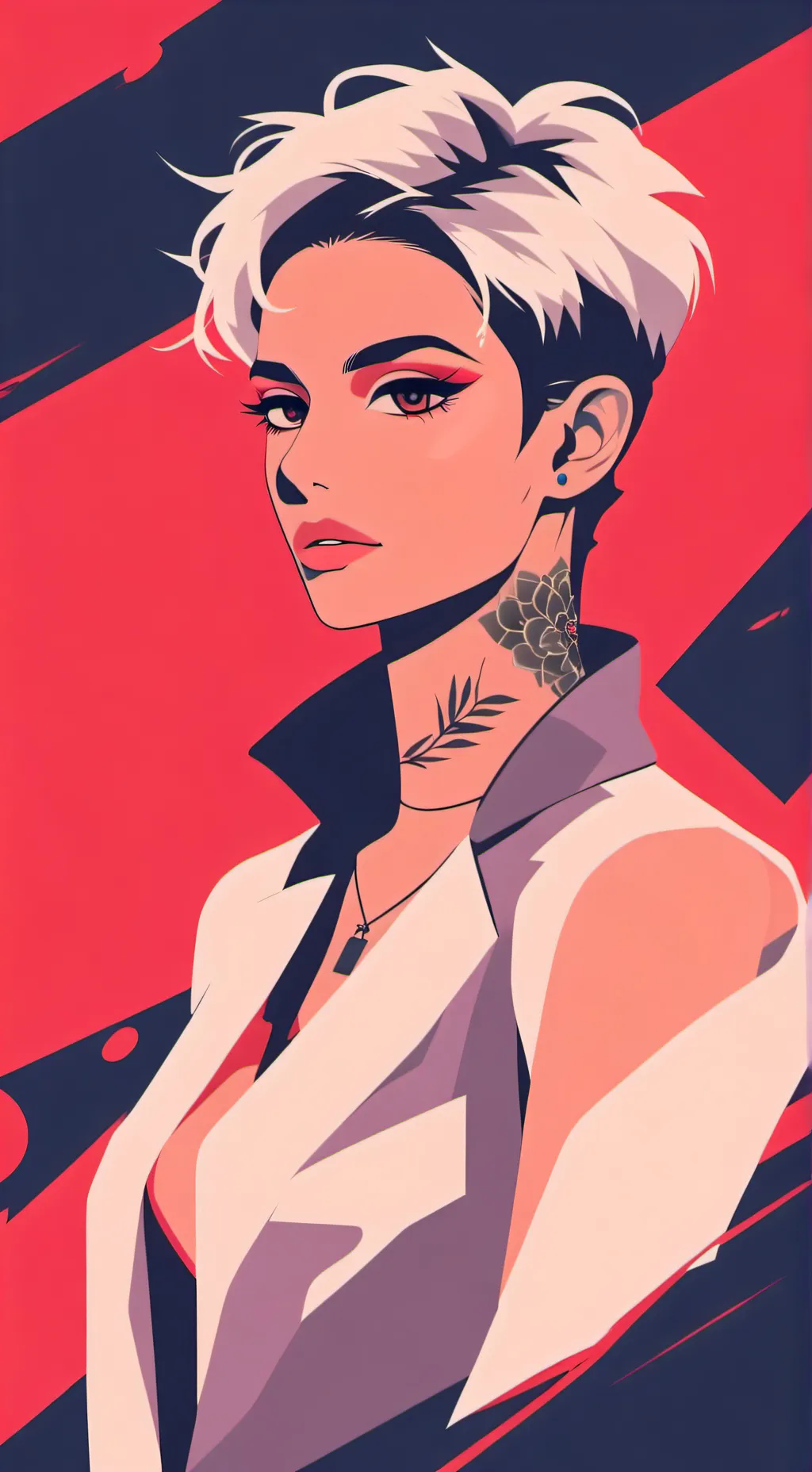 ai character: Merida background