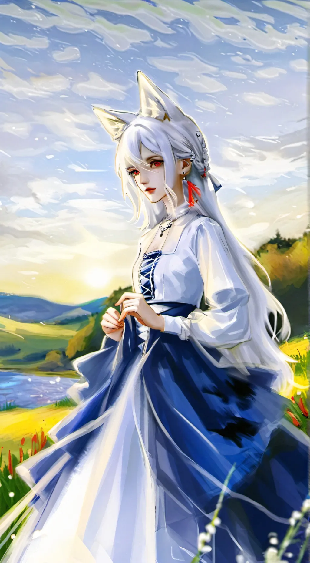 ai character: fenere background