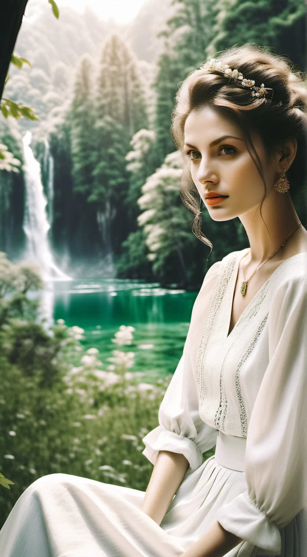 ai character: Rose  background