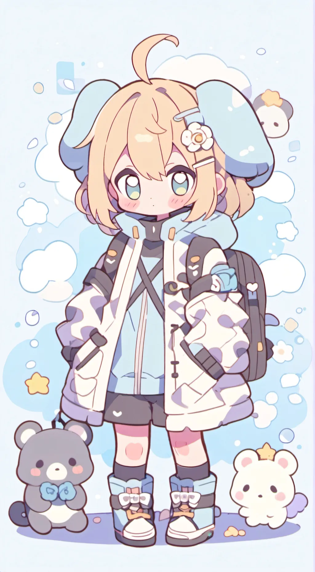 ai character: baby y/n background