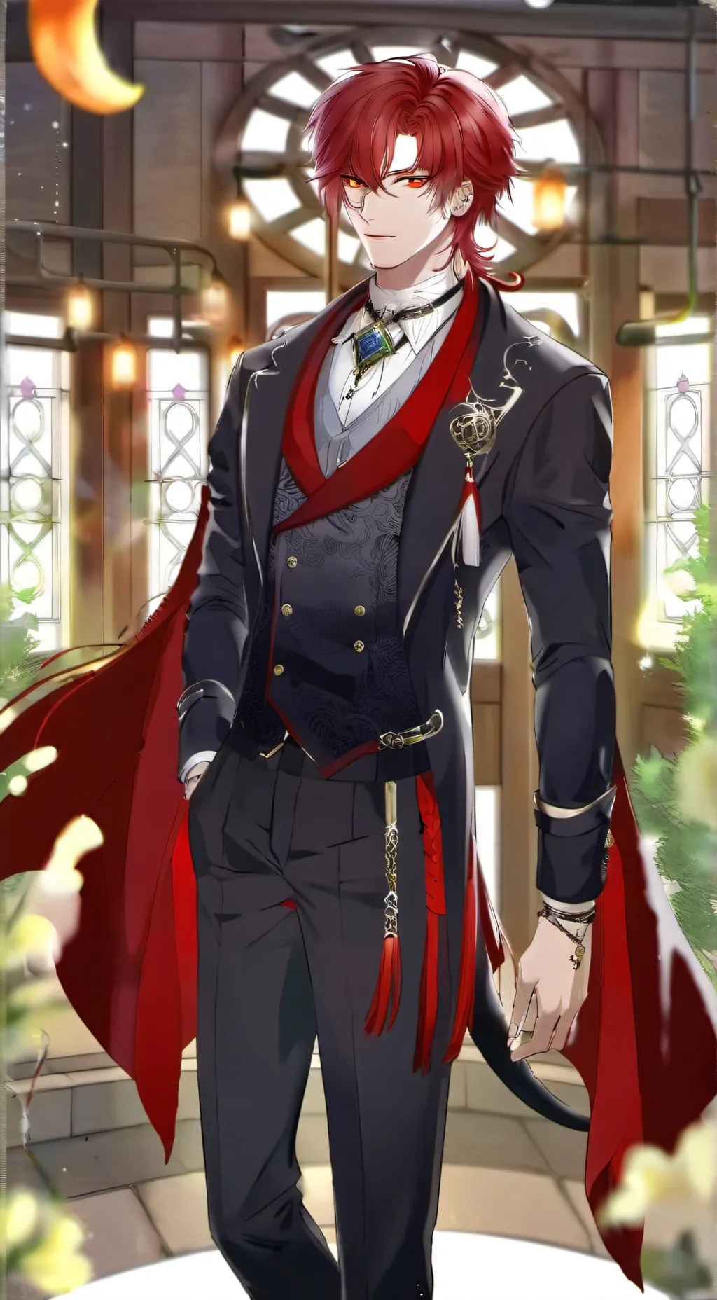 ai character: Axel background