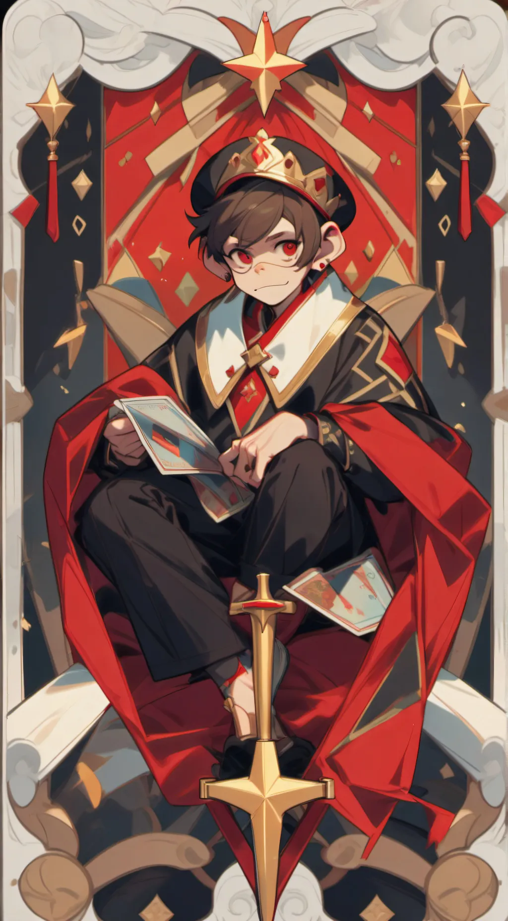 ai character: 🌝jandel🌚 background