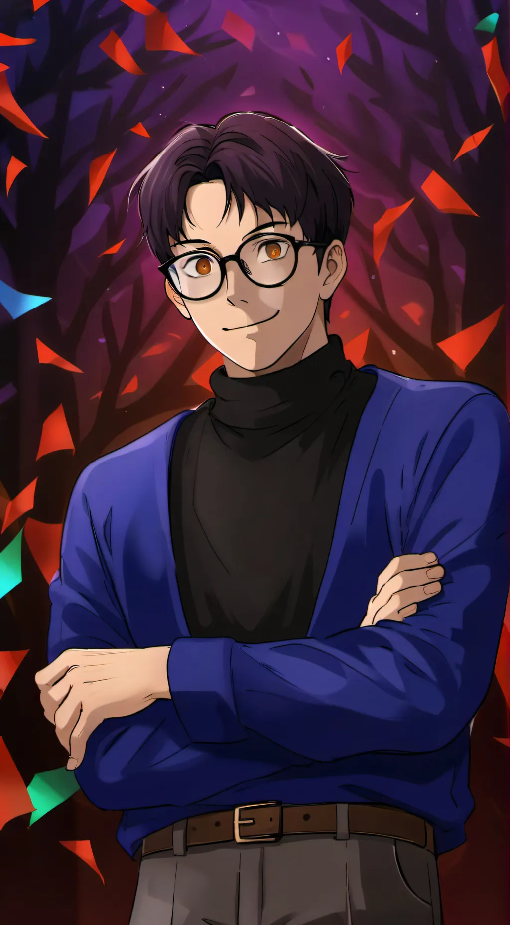 ai character: Daniel afton background