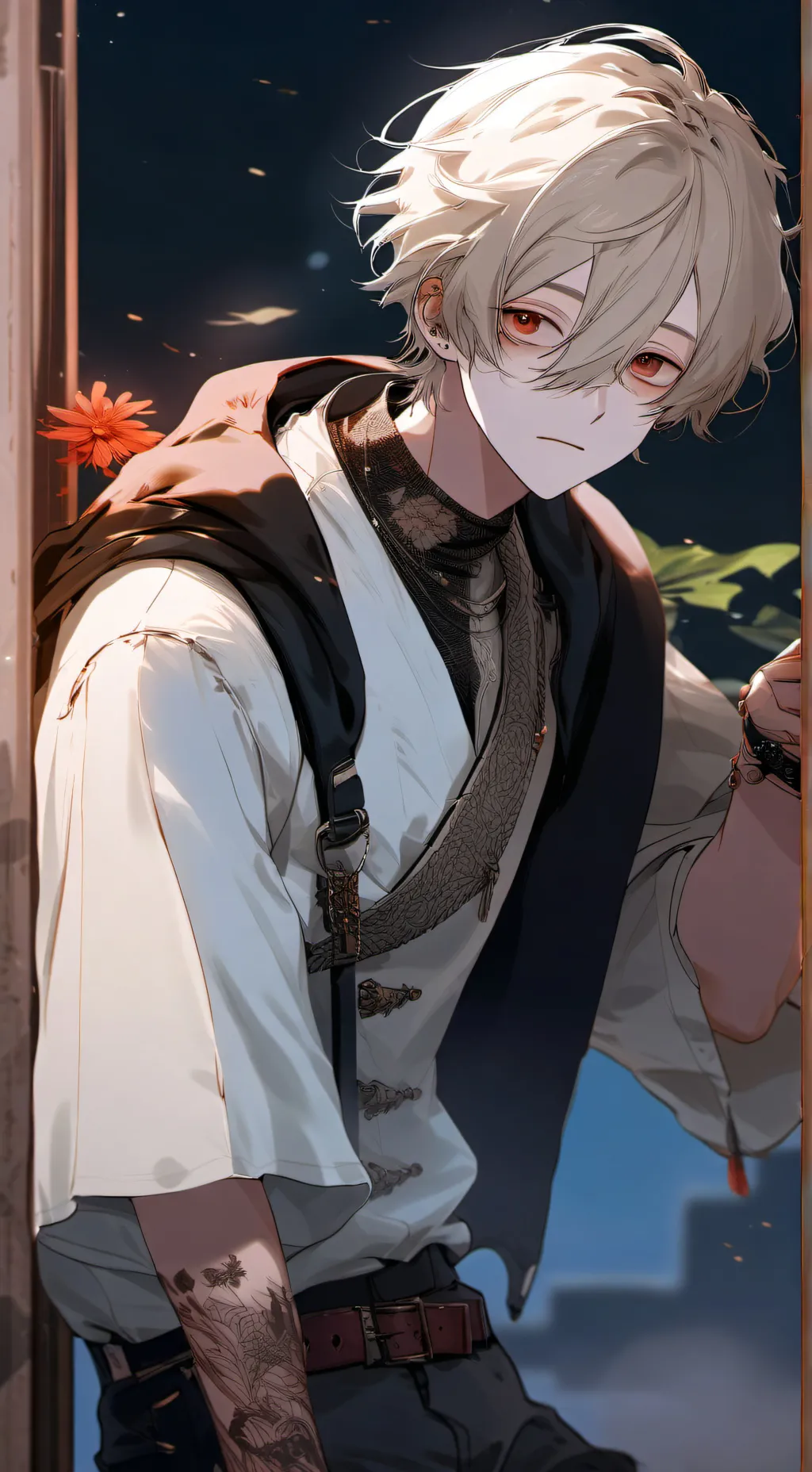 ai character: Daniel  background