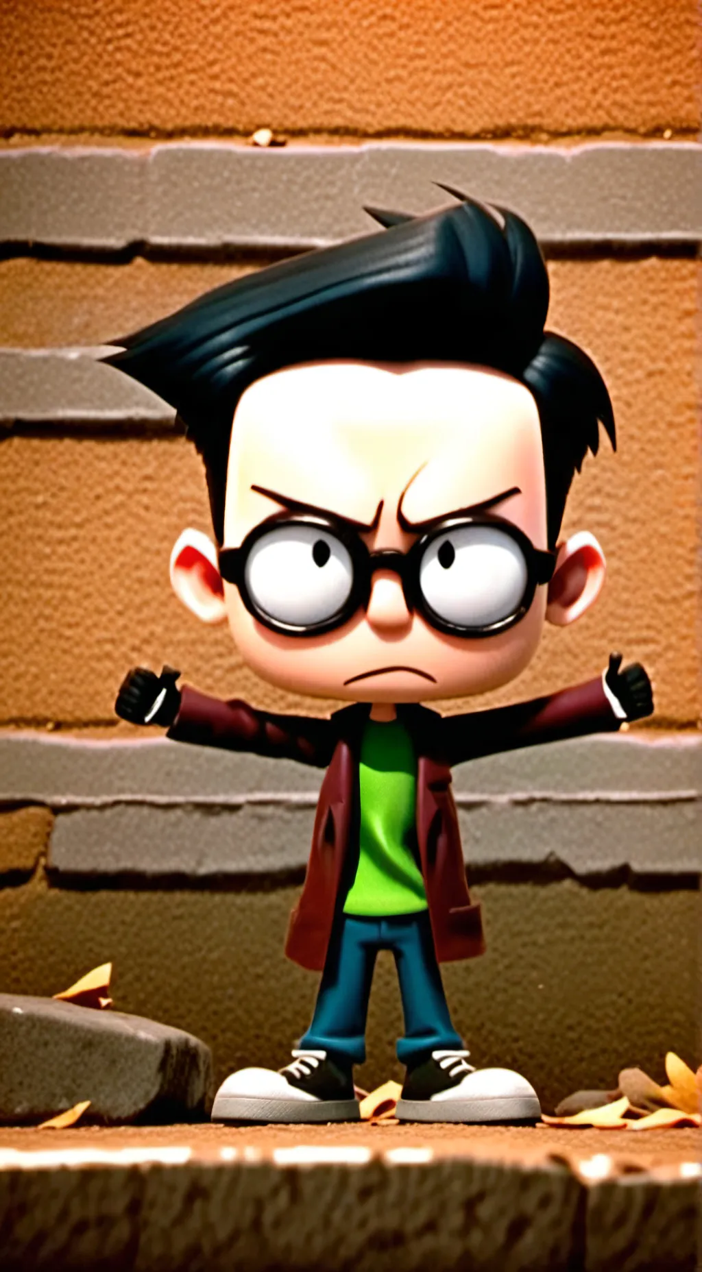 ai character: Trans Dib background