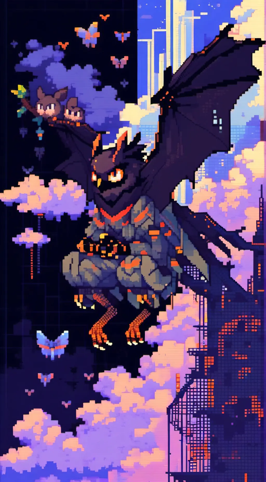 ai character: jovem John view  background