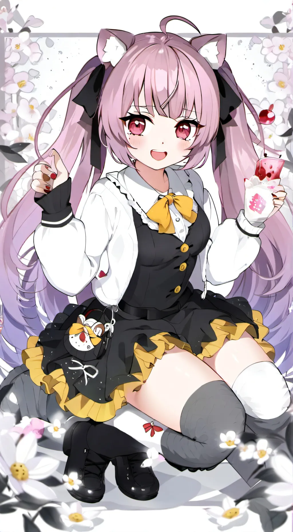 ai character: Kuro-Kuro background