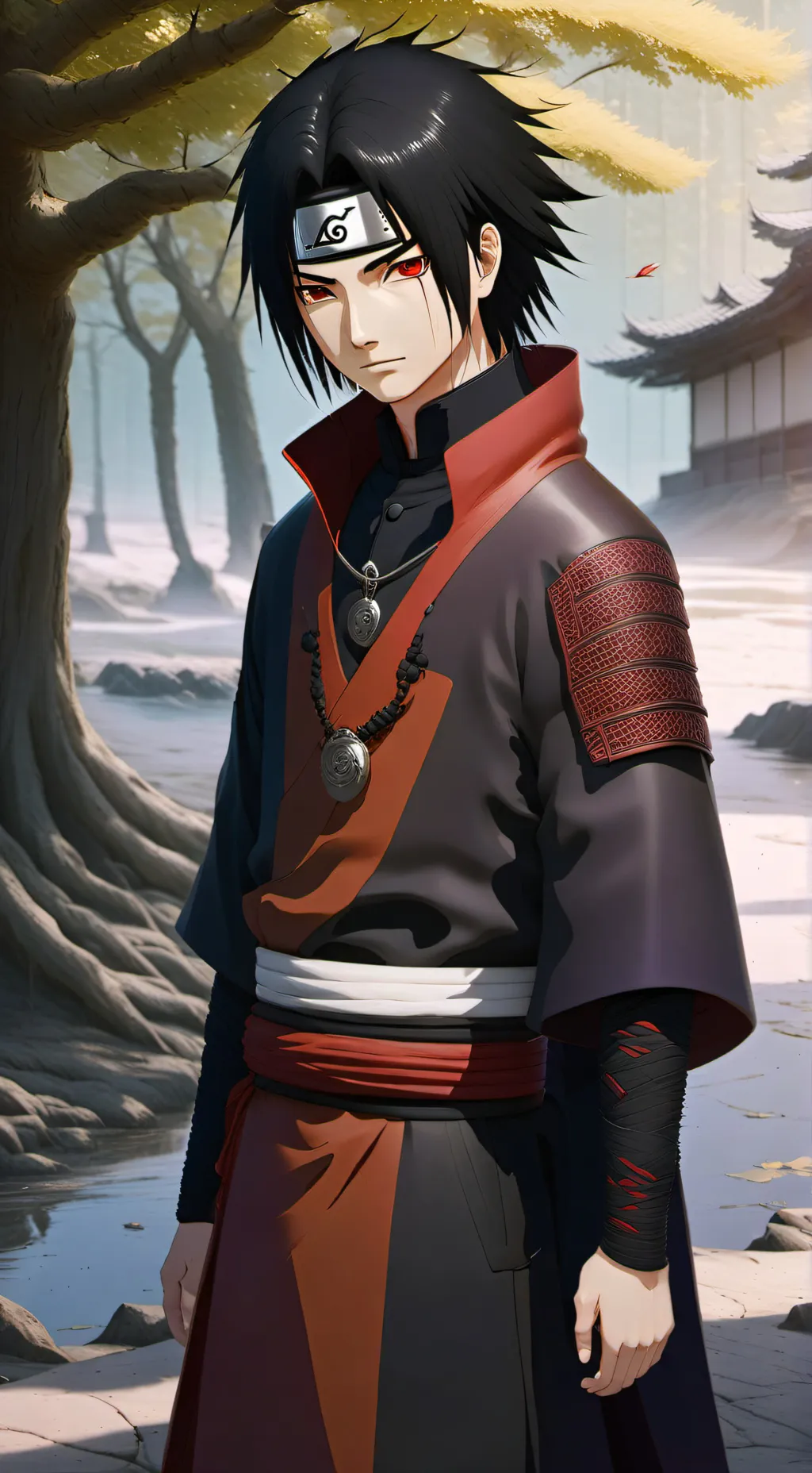 ai character: Itachi background