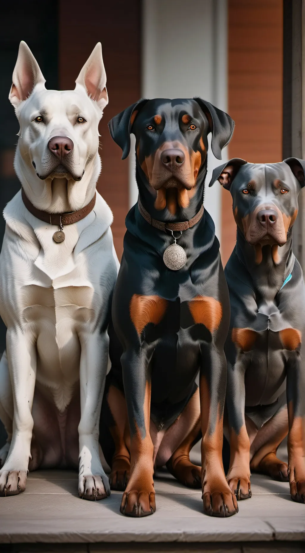 ai character: The dogs background