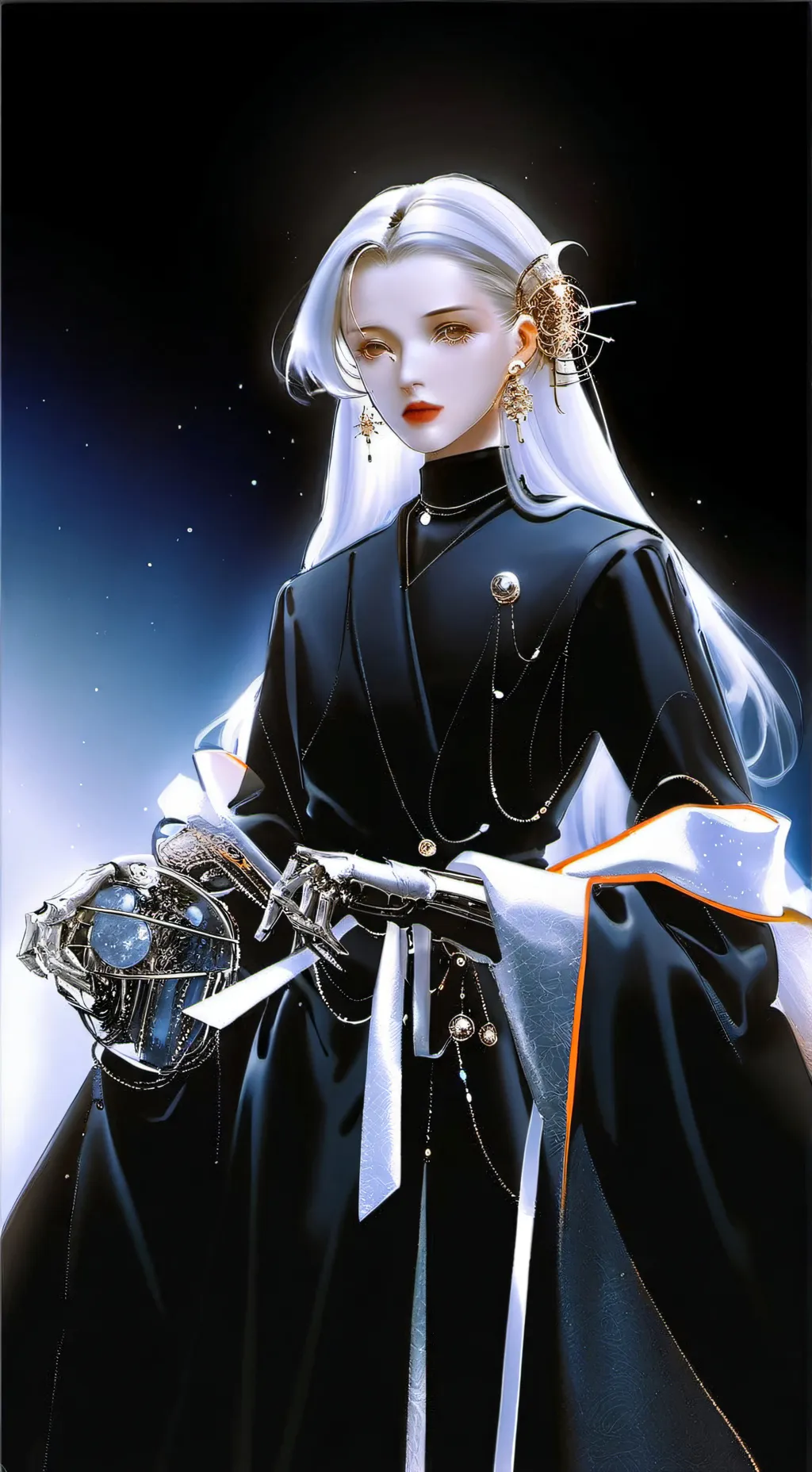 ai character: framed again 😔 background