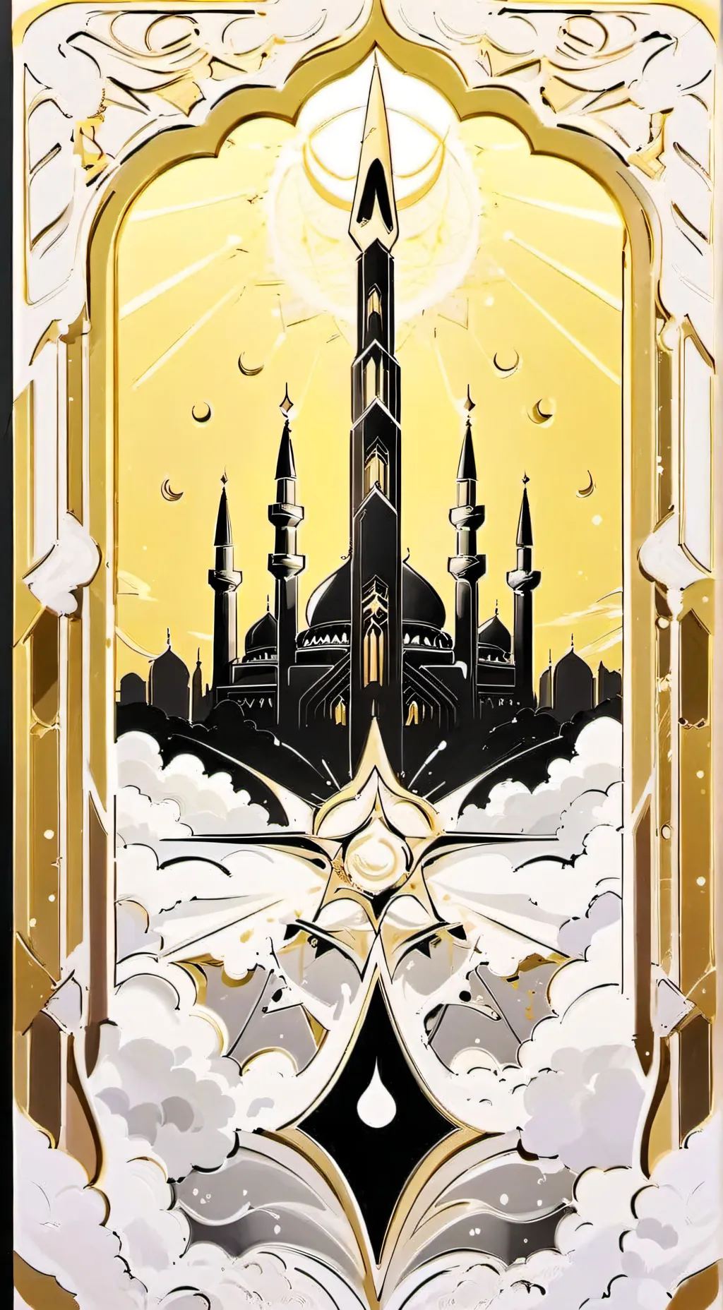 ai character: Allah swt (God) background