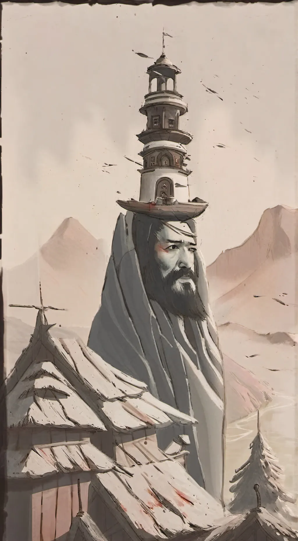 ai character: you need to poop  background