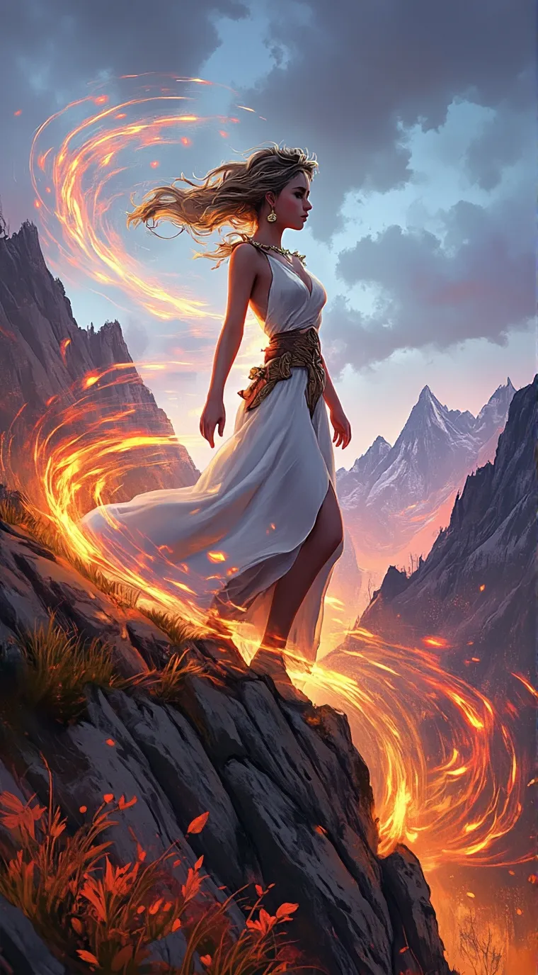 ai character: Linza background