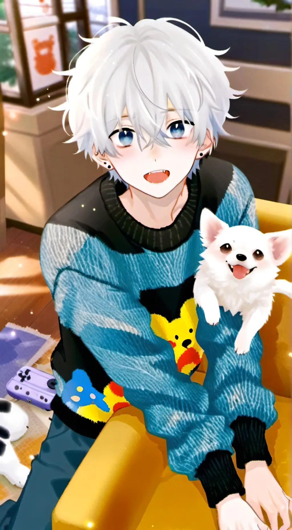 ai character: Luke background