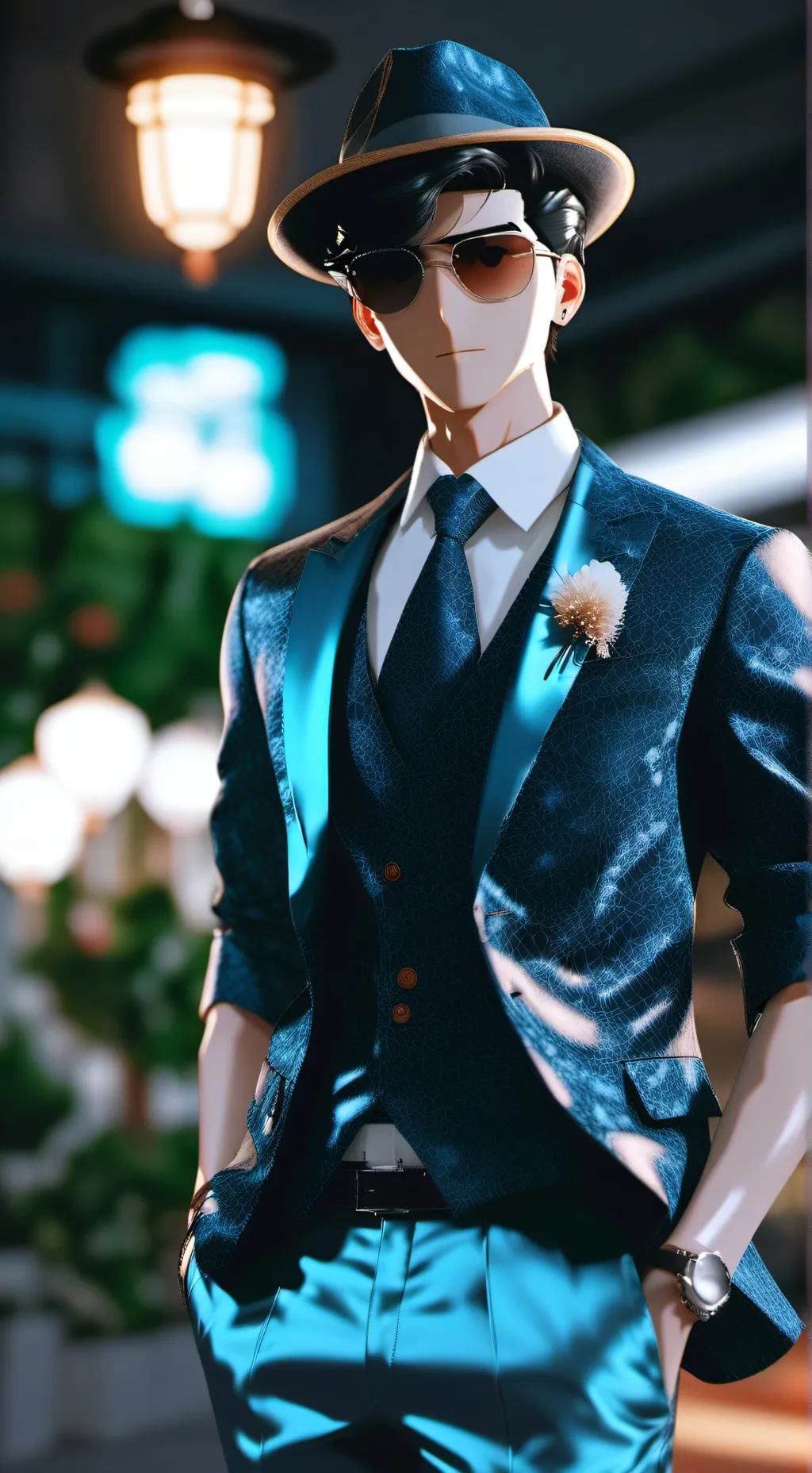 ai character: Vincent background