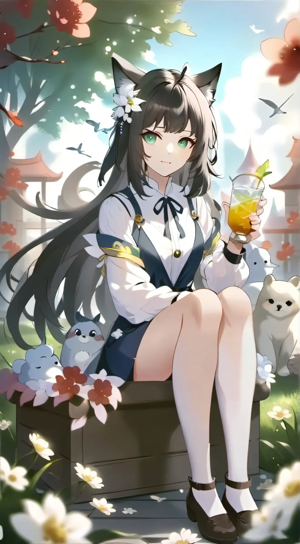 ai character: Анна background