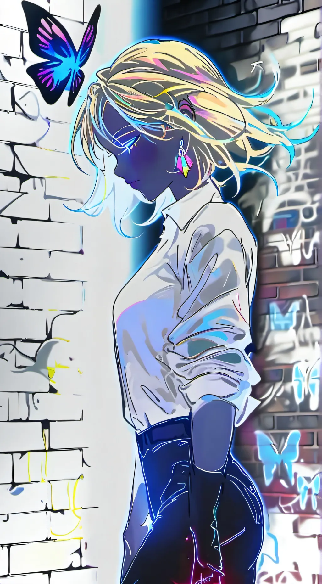 ai character: 🌌In Between🌌 background