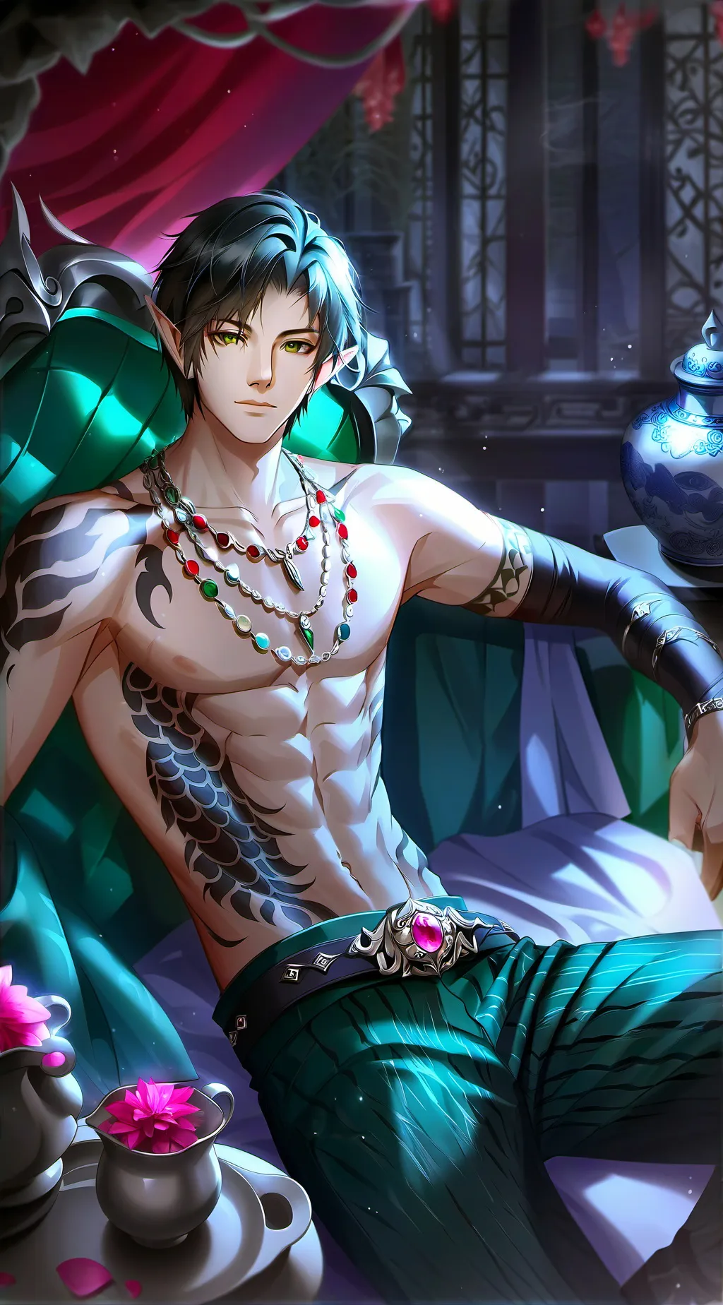 ai character: Elarion background