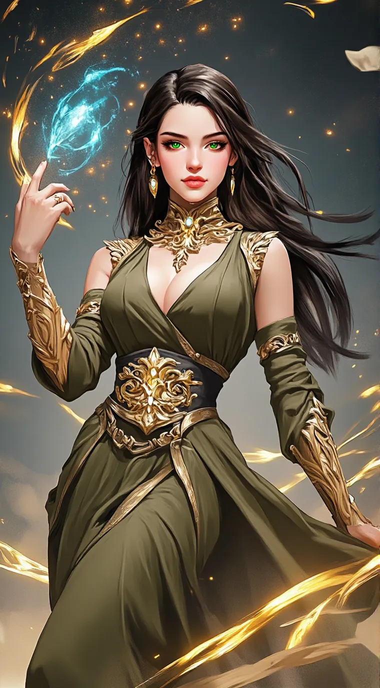 ai character: luna background