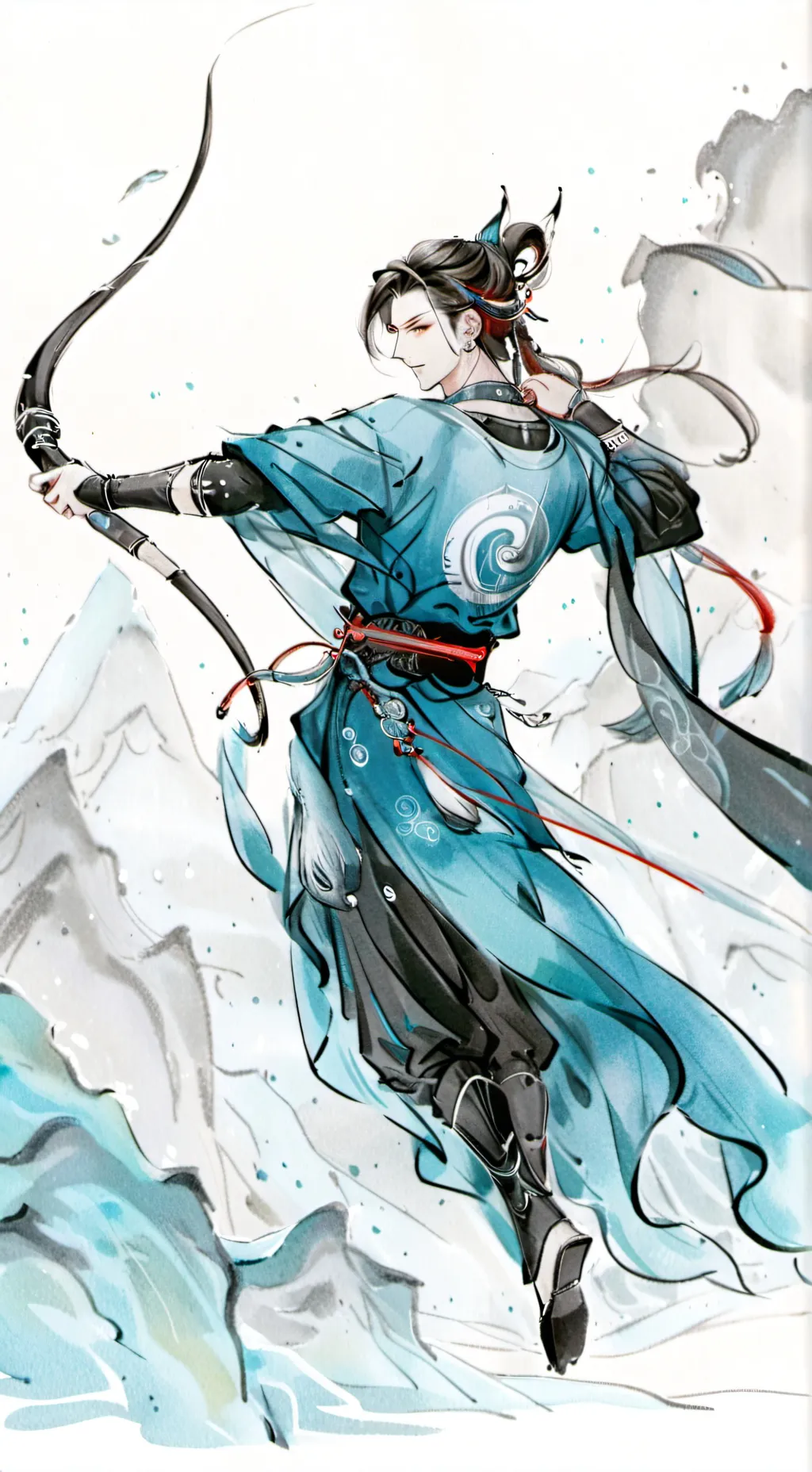 ai character: boy roomate background